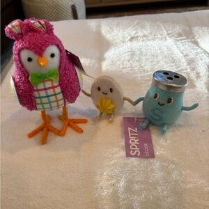 Spritz -Colorful Plush Bird Decor! Tint & other decor 2024.Great for Easter! NEW